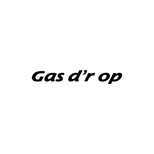 Gas der op